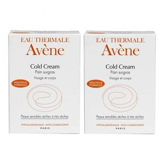 Avène Cold Cream Pain Surgras Lot 2 X 100g 3 Avène Cold Cream Pain Surgras Lot 2 X 100g