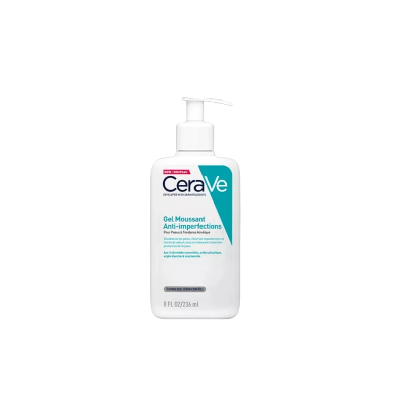 CERAVE Gel Moussant Anti Imperfections 236ml 3 CERAVE Gel Moussant Anti Imperfections 236ml
