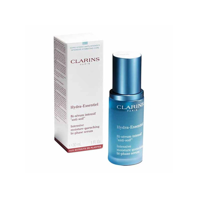 Clarins Hydra-Essentiel Bi-sérum Intensif Anti-soif 30ml 3 Clarins Hydra-Essentiel Bi-sérum Intensif Anti-soif 30ml