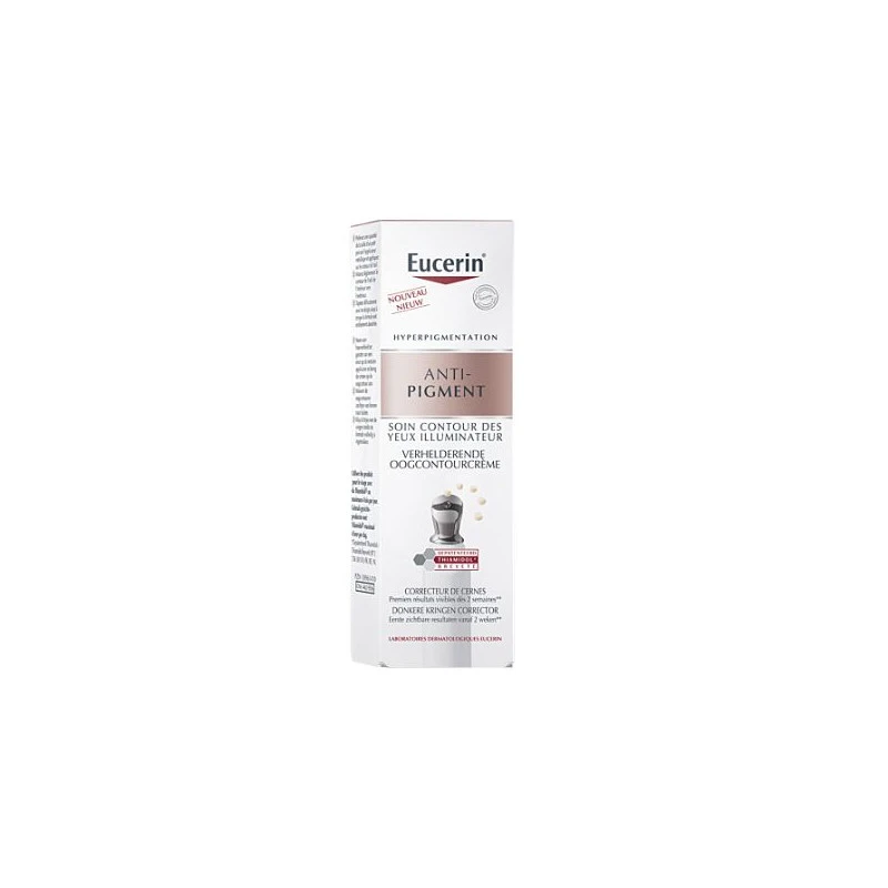 Eucerin Anti-Pigment Soin Contour Des Yeux Illuminateur Correcteur De Cernes 15ml 3 Eucerin Anti-Pigment Soin Contour Des Yeux Illuminateur Correcteur De Cernes 15ml