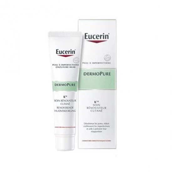 Eucerin DermoPure K10 Soin Rénovateur Cutané 40ml 3 Eucerin DermoPure K10 Soin Rénovateur Cutané 40ml