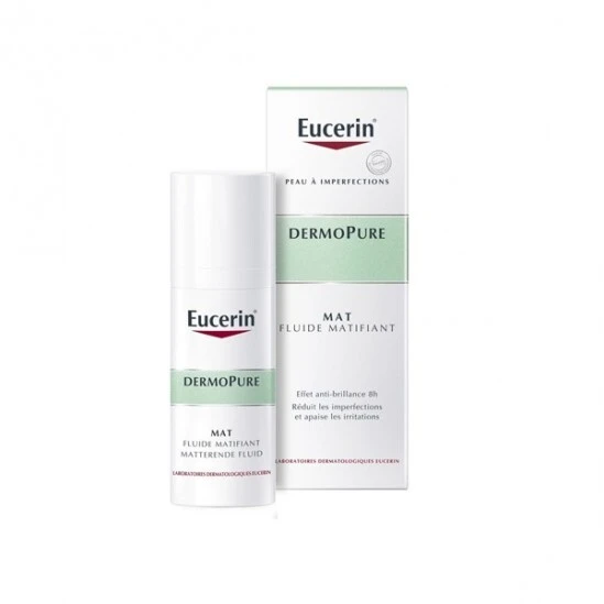 Eucerin DermoPure Mat Fluide Matifiant 50ml 3 Eucerin DermoPure Mat Fluide Matifiant 50ml