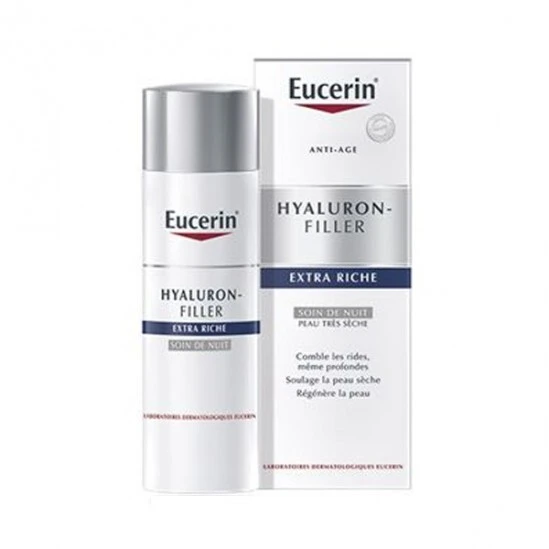 Eucerin Hyaluron-filler Extra Riche Soin De Nuit 50ml 3 Eucerin Hyaluron-filler Extra Riche Soin De Nuit 50ml