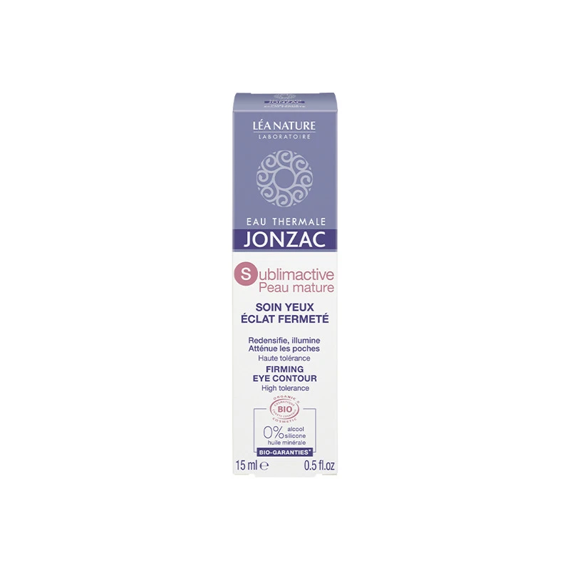 Jonzac Sublimactive Peau Mature Soin Yeux éclat Fermeté Bio 15ml 3 Jonzac Sublimactive Peau Mature Soin Yeux éclat Fermeté Bio 15ml