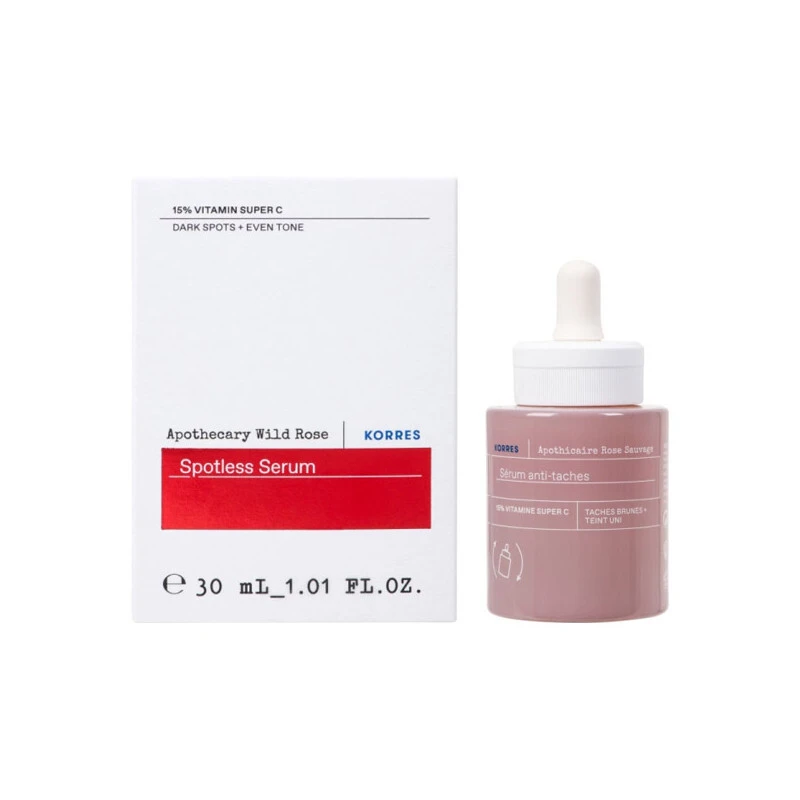 Korres Apothecary Wild Rose Spotless Sérum 30ml 3 Korres Apothecary Wild Rose Spotless Sérum 30ml