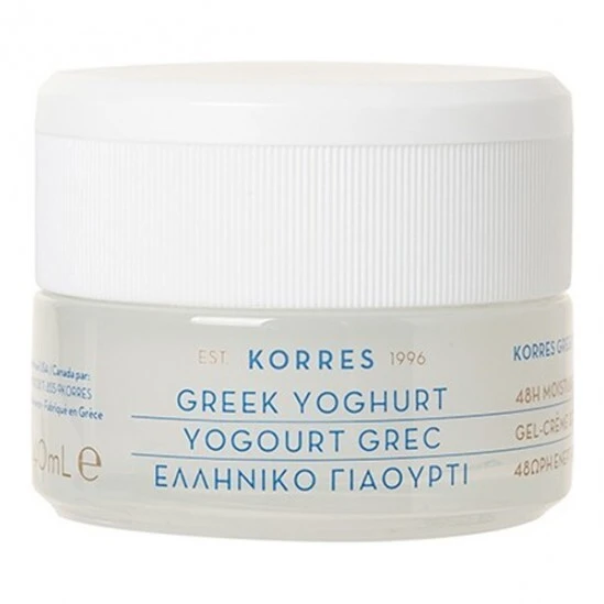 Korres Crème Hydratante Intense Confort Yaourt Grec 40ml 3 Korres Crème Hydratante Intense Confort Yaourt Grec 40ml