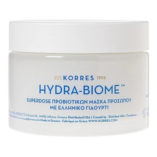 Korres Masque Visage Hydra-biome Yaourt Grec 100ml 3 Korres Masque Visage Hydra-biome Yaourt Grec 100ml