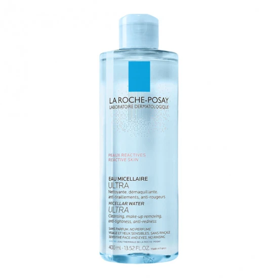 La Roche-posay Eau Micellaire Ultra Peaux Réactives 400ml 3 La Roche-posay Eau Micellaire Ultra Peaux Réactives 400ml