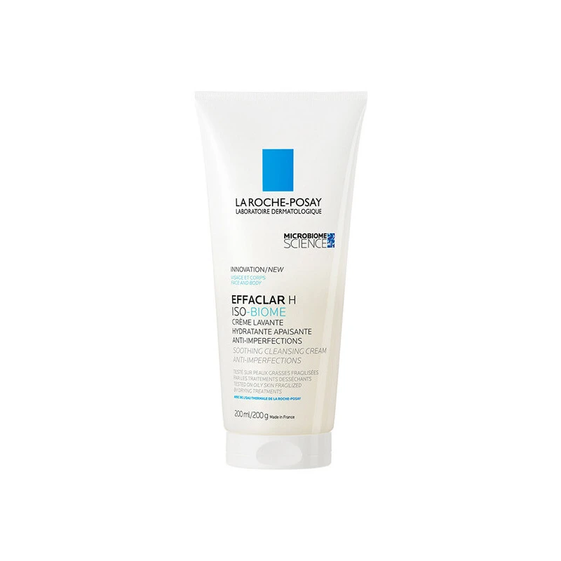 La Roche-Posay Effaclar H Iso-Biome Crème Lavante 200ml 3 La Roche-Posay Effaclar H Iso-Biome Crème Lavante 200ml