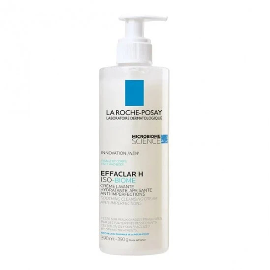 La Roche Posay Effaclar H Iso-biome Créme Lavante 390ml 3 La Roche Posay Effaclar H Iso-biome Créme Lavante 390ml