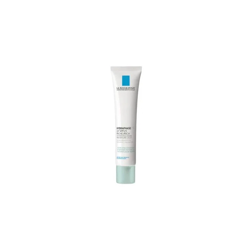 La Roche-Posay Hydraphase HA UV SPF25 Riche Crème Hydratante 40ml 3 La Roche-Posay Hydraphase HA UV SPF25 Riche Crème Hydratante 40ml