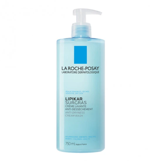 La Roche-posay Lipikar Surgras Crème Lavante 750ml 3 La Roche-posay Lipikar Surgras Crème Lavante 750ml