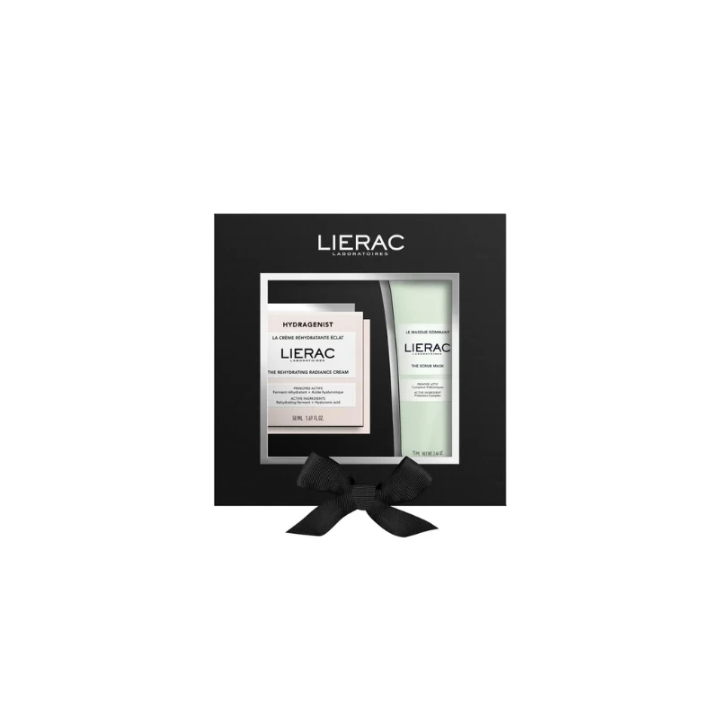 Lierac COFFRET - Hydragenist La Crème Réhydratante Éclat 50ml + Le Masque Gommant Visage 75ml 3 Lierac COFFRET - Hydragenist La Crème Réhydratante Éclat 50ml + Le Masque Gommant Visage 75ml