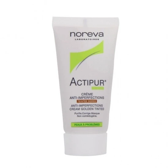Noreva Actipur Crème Anti-imperfections Teintée Dorée 30ml 3 Noreva Actipur Crème Anti-imperfections Teintée Dorée 30ml