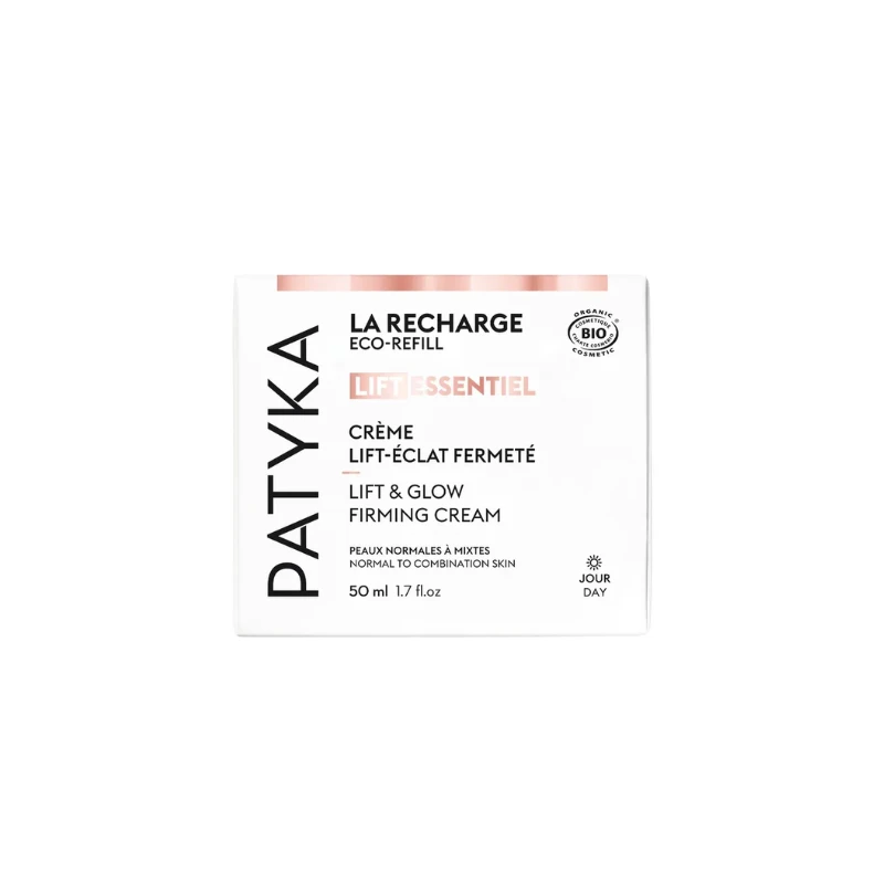 Patyka LIFT ESSENTIEL - Recharge Crème Lift-Eclat Fermeté Bio - Peaux Normales à Mixtes, 50ml 3 Patyka LIFT ESSENTIEL - Recharge Crème Lift-Eclat Fermeté Bio - Peaux Normales à Mixtes, 50ml