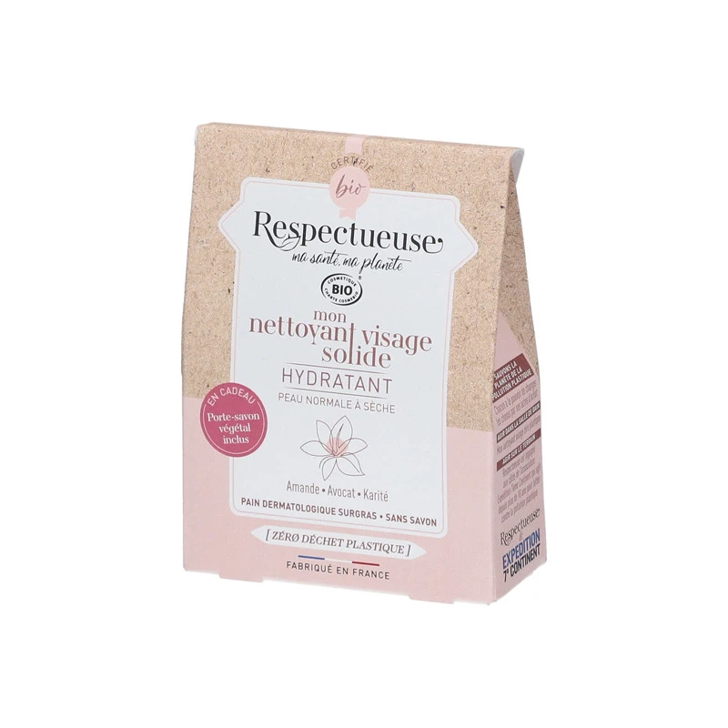 Respectueuse Nettoyant Visage Solide Hydratant Bio 35gr 3 Respectueuse Nettoyant Visage Solide Hydratant Bio 35gr