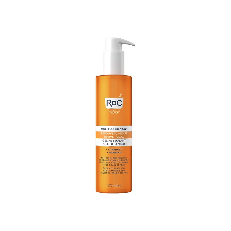 ROC Multi Correxion Renouveau + Éclat Correxion Gel Nettoyant 177ml 3 ROC Multi Correxion Renouveau + Éclat Correxion Gel Nettoyant 177ml