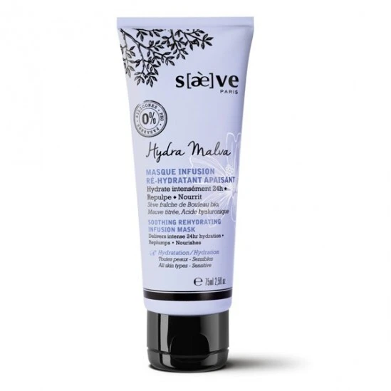 Saeve Hydra Malva Masque Infusion Ré-hydratant Apaisant 75ml 3 Saeve Hydra Malva Masque Infusion Ré-hydratant Apaisant 75ml