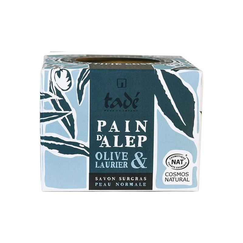 Tadé Savon Surgras Pain D'Alep Olive & Laurier Bio 190gr 3 Tadé Savon Surgras Pain D'Alep Olive & Laurier Bio 190gr