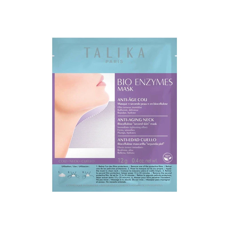 Talika Bio Enzymes Mask Anti-âge Cou 12gr 3 Talika Bio Enzymes Mask Anti-âge Cou 12gr
