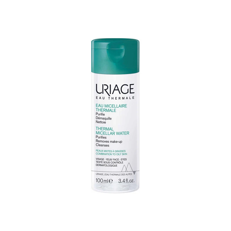 Uriage Eau Micellaire Thermale Peaux Mixtes à Grasses 100ml 3 Uriage Eau Micellaire Thermale Peaux Mixtes à Grasses 100ml