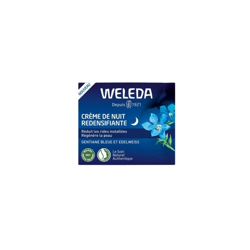 Weleda Crème De Nuit Redensifiante Gentiane Bleue Et Edelweiss 40 Ml 3 Weleda Crème De Nuit Redensifiante Gentiane Bleue Et Edelweiss 40 Ml