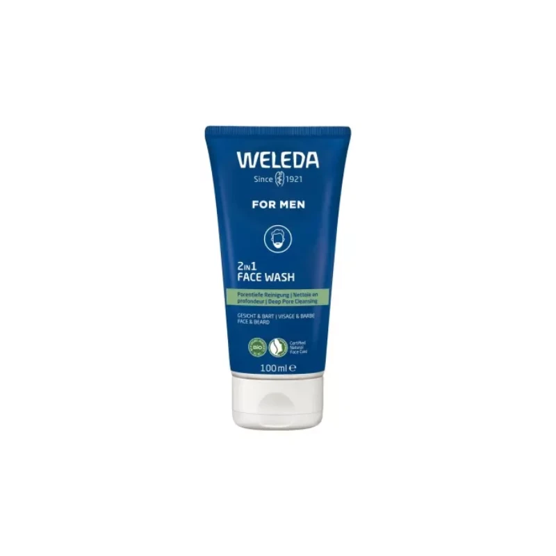 Weleda Homme Gel Nettoyant Visage Et Barbe 2en1 100 Ml 3 Weleda Homme Gel Nettoyant Visage Et Barbe 2en1 100 Ml